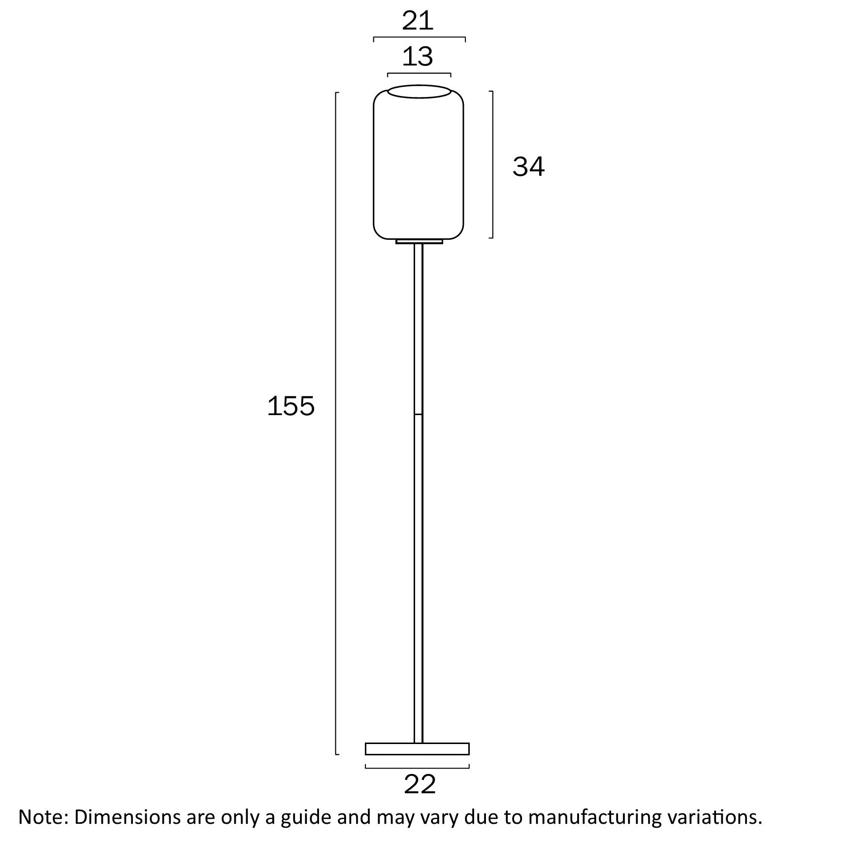 Telbix KOROVA - 25W Floor Lamp-Telbix-Ozlighting.com.au