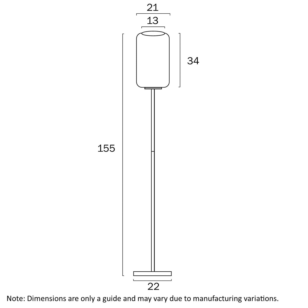 Telbix KOROVA Floor Lamp - 25W-Telbix-Ozlighting.com.au