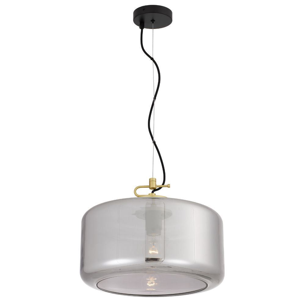 Telbix KOROVA Pendant - 1 Light Metal & Glass-Telbix-Ozlighting.com.au