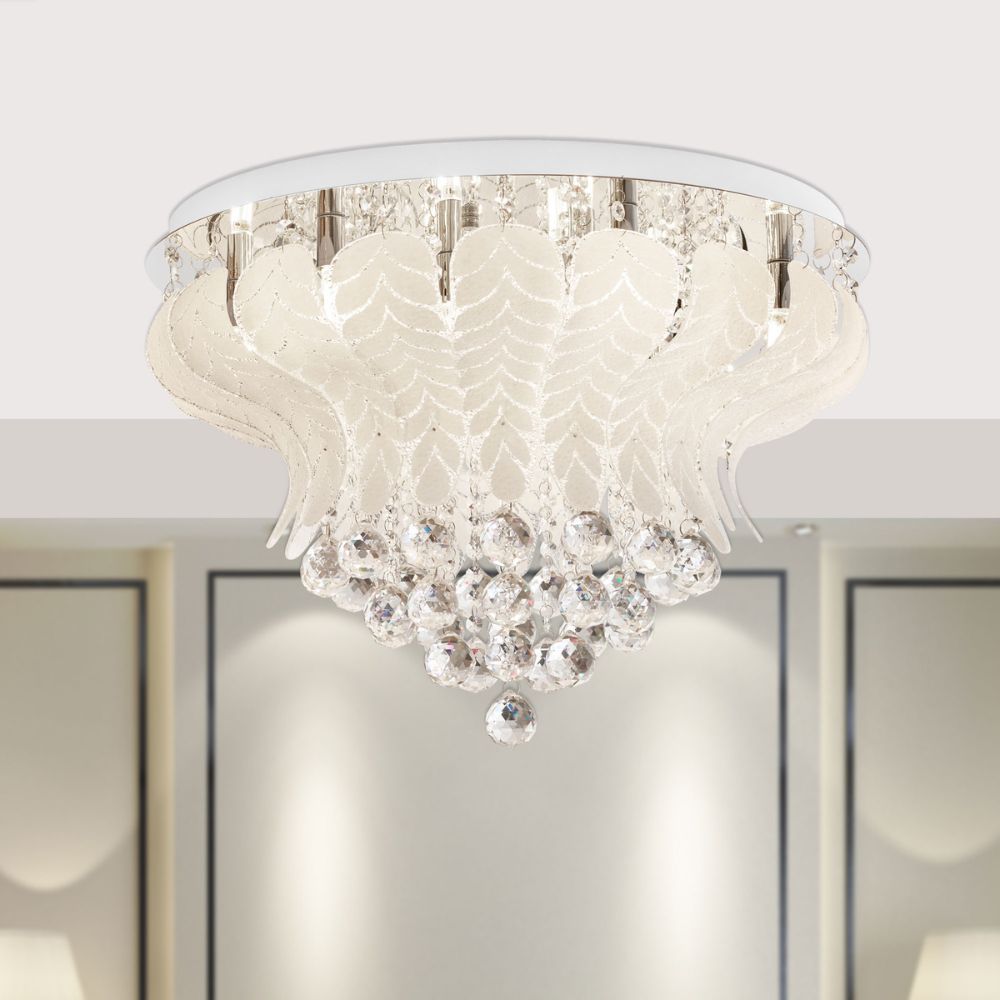 Telbix ODESSA 60 Pendant - 10 Light G9 Replaceable Close-To-Ceiling Flush, Light-Telbix-Ozlighting.com.au