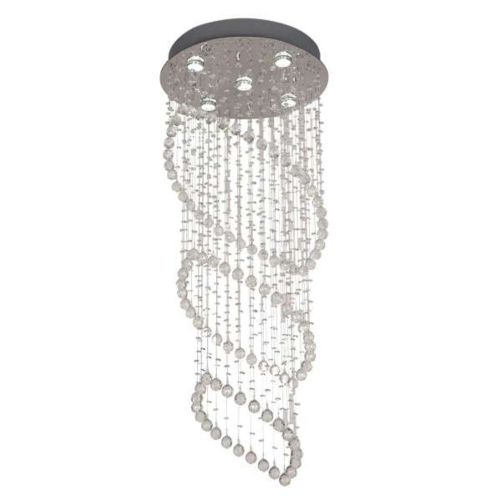 Telbix SAVINA Pendant - 5 Light Crystal-Telbix-Ozlighting.com.au