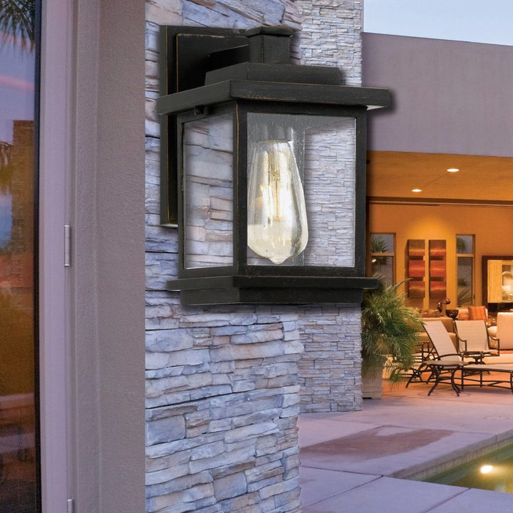 Telbix STRAND - Modern Exterior Wall Coach Light IP43-Telbix-Ozlighting.com.au