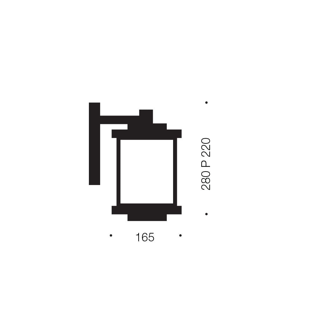 Telbix STRAND - Modern Exterior Wall Coach Light IP43-Telbix-Ozlighting.com.au
