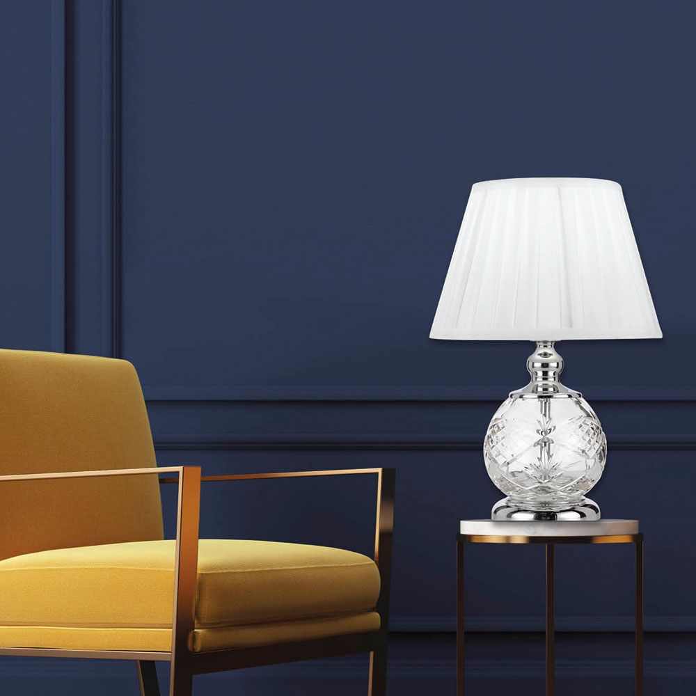 Telbix VIVIAN Table Lamp - Cut-Glass-Telbix-Ozlighting.com.au