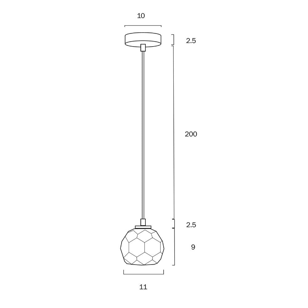 Telbix ZAHA LED Pendant - 3W, Replaceable G9 1 Light, 3000K-Telbix-Ozlighting.com.au