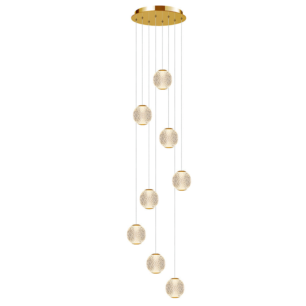 Vencha LANGDON LED Pendant Light - 1/3/4/8/15, Range IP20-Vencha-Ozlighting.com.au