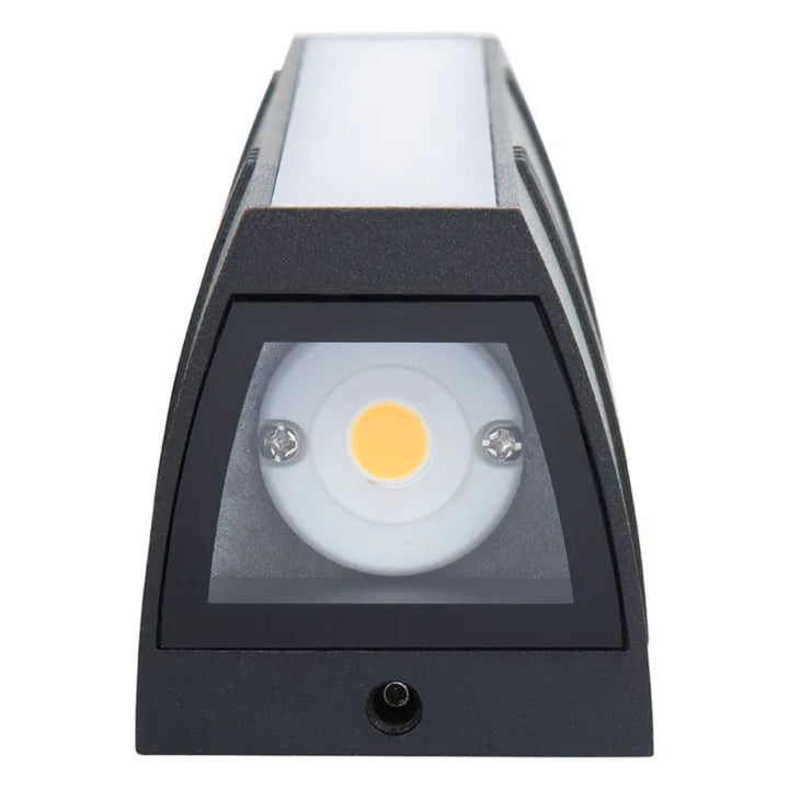 Vencha SABER - 10W/16W LED 155mm/220mm Modern Exterior Up/Down Wall Light IP54-Vencha-Ozlighting.com.au