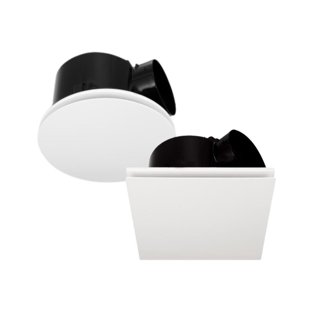 Ventair AIRBUS-200/250 Exhaust Fan - Round/Square Low Profile-Ventair-Ozlighting.com.au
