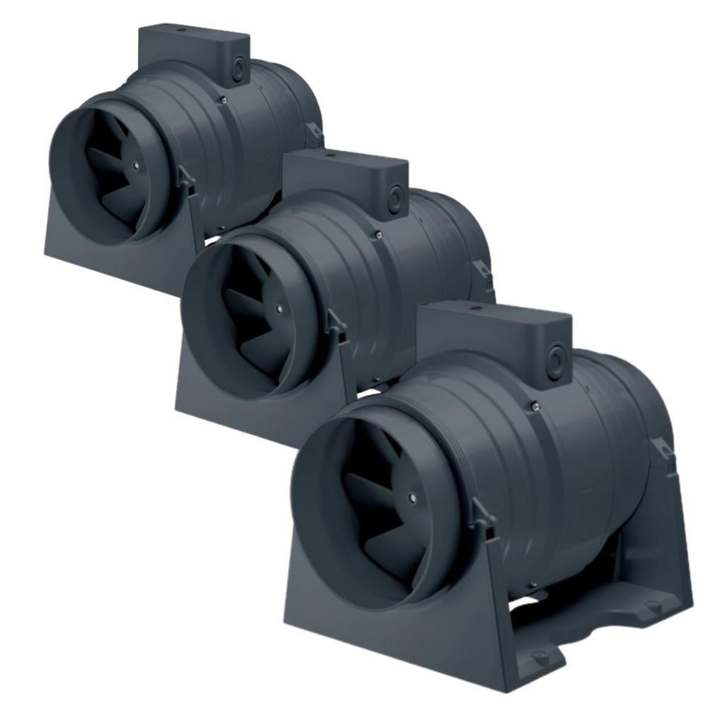 Ventair INLINE-MIXFLOW-FAN Inline Exhaust Fan - Mixflow 100/150/200mm High Power-Ventair-Ozlighting.com.au