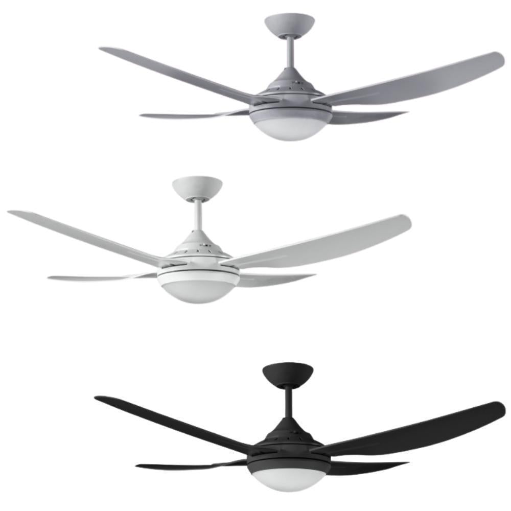 Ventair ROYALE-II AC Ceiling Fan - 4 Blade 1320mm 52", 18W LED Light-Ventair-Ozlighting.com.au