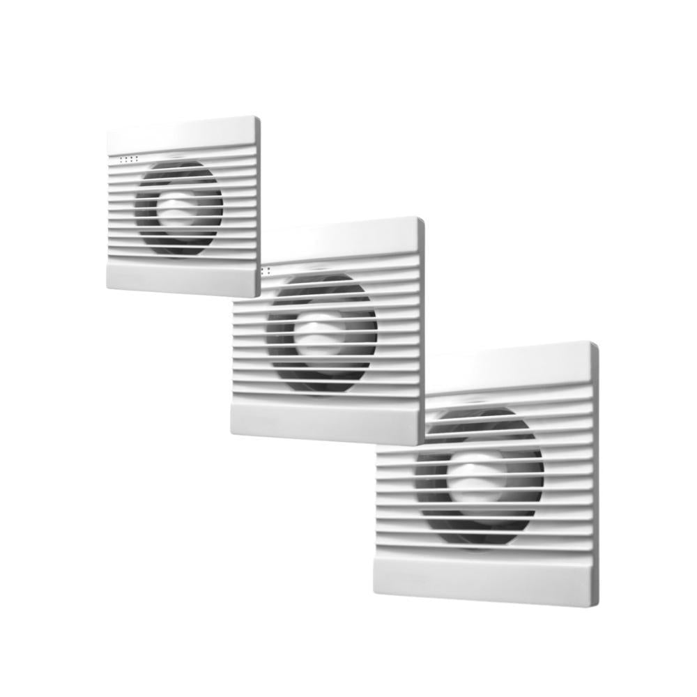 Ventair SLIMLINE-100/125/150 Wall/Ceiling Exhaust Fan - Slimline 100/125/150mm-Ventair-Ozlighting.com.au