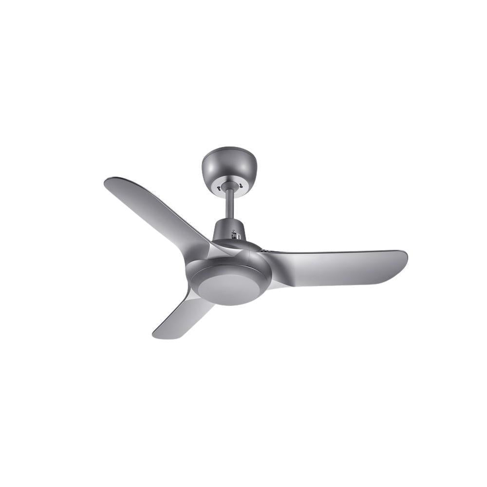 Ventair SPYDA-36 - 3 Blade 900mm 36" Fully Moulded PC AC Ceiling Fan - Titanium-Ventair-Ozlighting.com.au