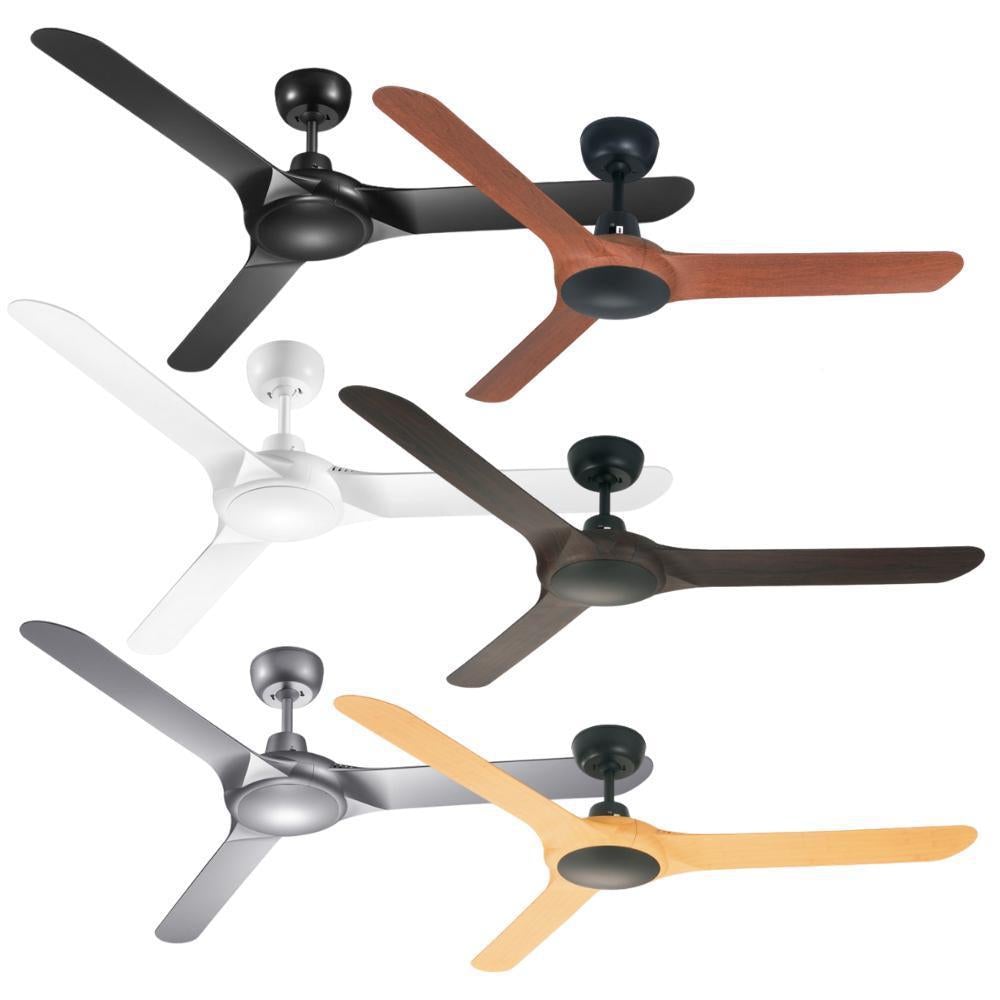 Ventair SPYDA-56 AC Ceiling Fan - 3 Blade 1400mm 56" Fully Moulded PC-Ventair-Ozlighting.com.au