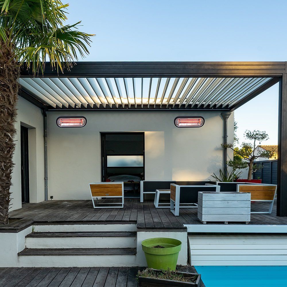 Ventair SUNBURST-2000 - Sunburst Mini 2000W Indoor/Outdoor Infrared Radiant Heater-Ventair-Ozlighting.com.au