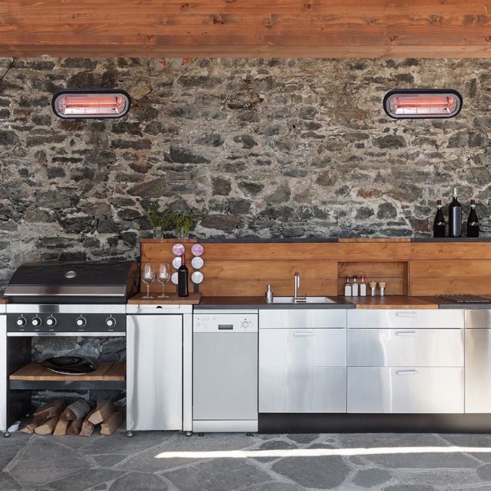 Ventair SUNBURST-2000 - Sunburst Mini 2000W Indoor/Outdoor Infrared Radiant Heater-Ventair-Ozlighting.com.au