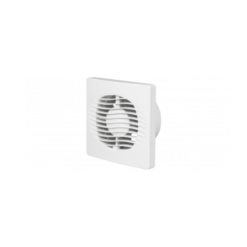 Ventair WALL-FAN-100/125/150 Wall Exhaust Fan - All Purpose 100/125/150mm, Optional Inbuilt Timer-Ventair-Ozlighting.com.au