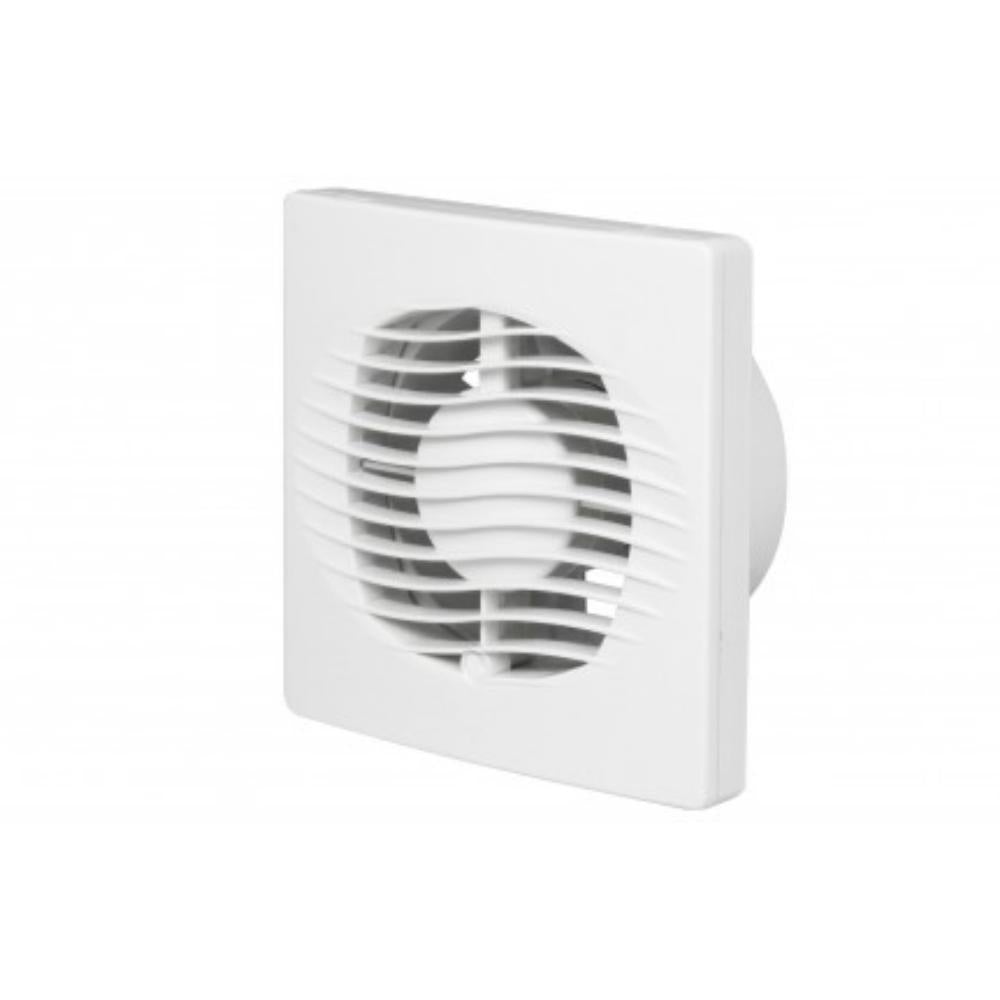 Ventair WALL-FAN-100/125/150 Wall Exhaust Fan - All Purpose 100/125/150mm, Optional Inbuilt Timer-Ventair-Ozlighting.com.au