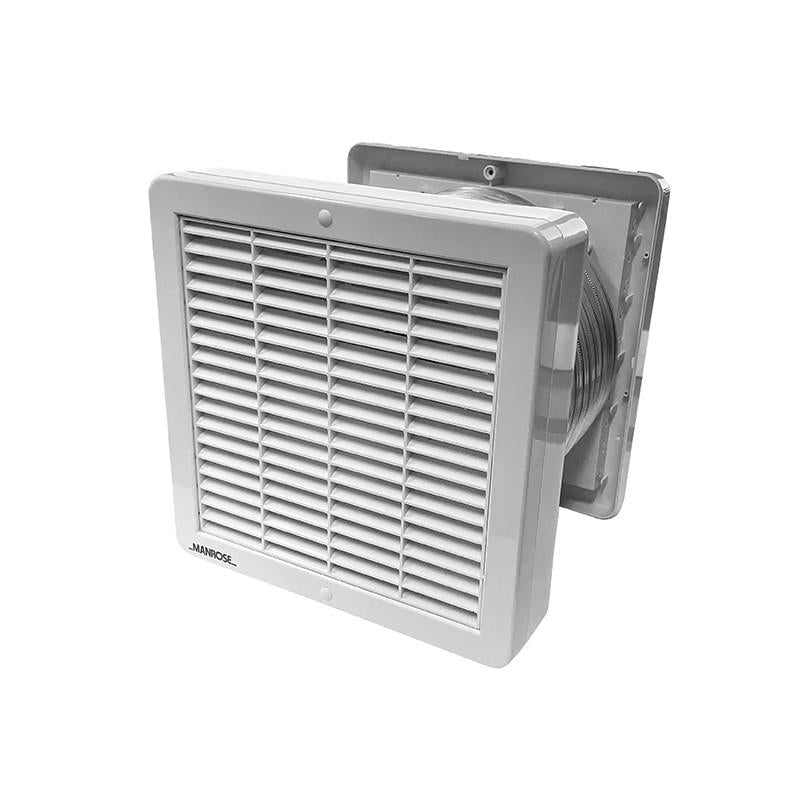 Ventair WALL-FAN-COMMERCIAL-KIT Wall/Ceiling Exhaust Fan and Ducting Kit - Commercial, 230/300mm-Ventair-Ozlighting.com.au