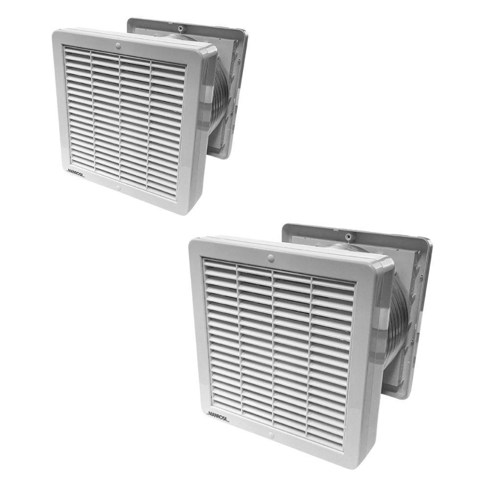 Ventair WALL-FAN-COMMERCIAL-KIT Wall/Ceiling Exhaust Fan and Ducting Kit - Commercial, 230/300mm-Ventair-Ozlighting.com.au