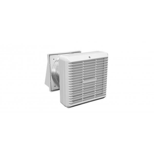 Ventair WALL-FAN-KIT-SHUTTER Through-Wall Exhaust Fan Kit - 150mm, Auto Shutter-Ventair-Ozlighting.com.au