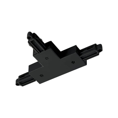 Vibe T-CONNECTOR - Left and Right Hand Feed T-Connector to Suit Single Circuit Track-Vibe Lighting-Ozlighting.com.au