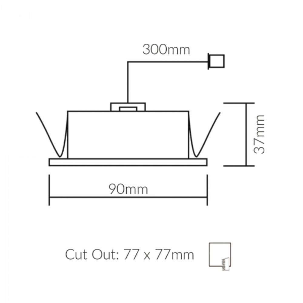 Vibe VBL-E01 - 1W LED Interior Wall Light IP20 - 3000K / 4000K DRIVER REQUIRED-Vibe Lighting-Ozlighting.com.au