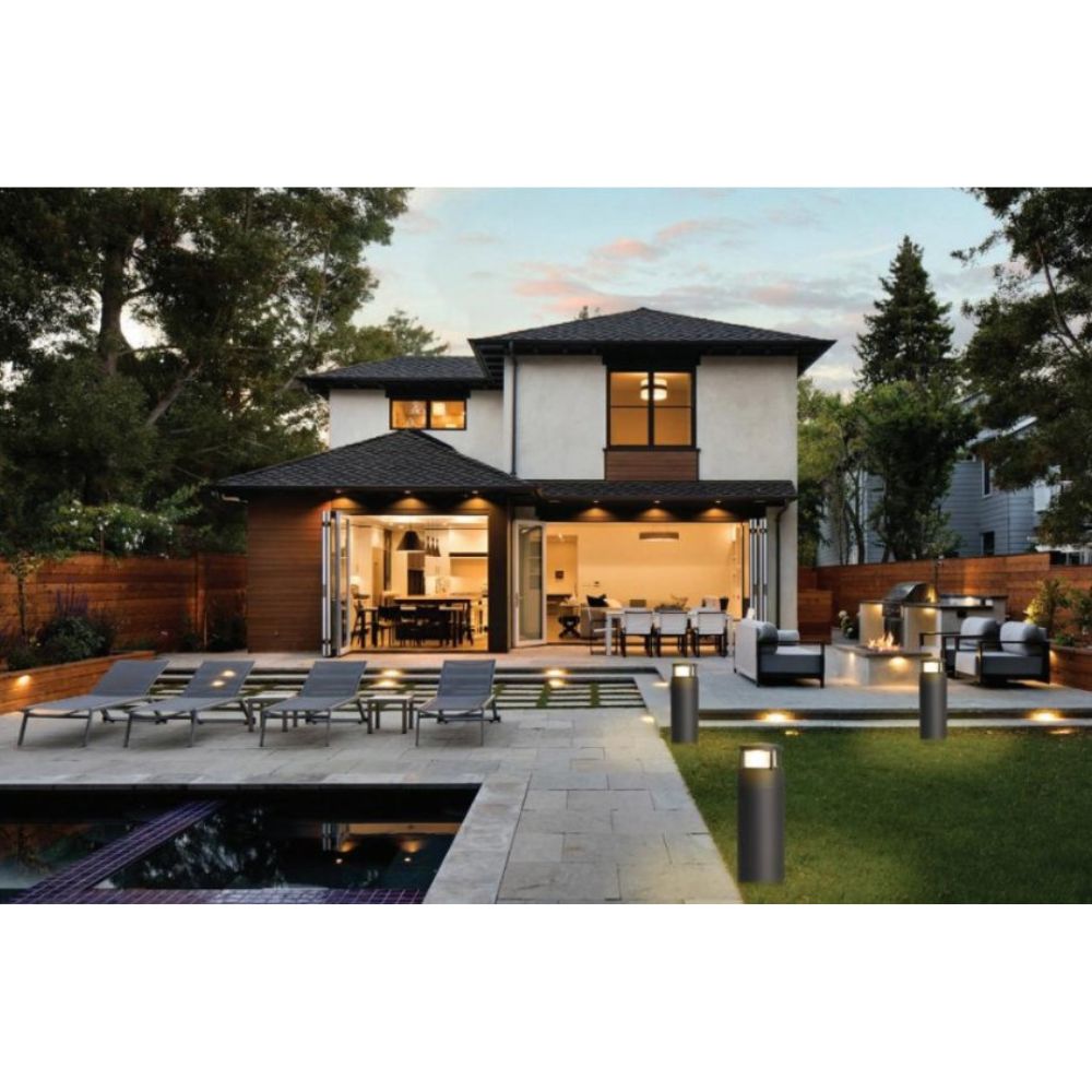 Vibe - VBLBO-302 - 12W LED Bollard - IP65 - - 4000K-Vibe Lighting-Ozlighting.com.au