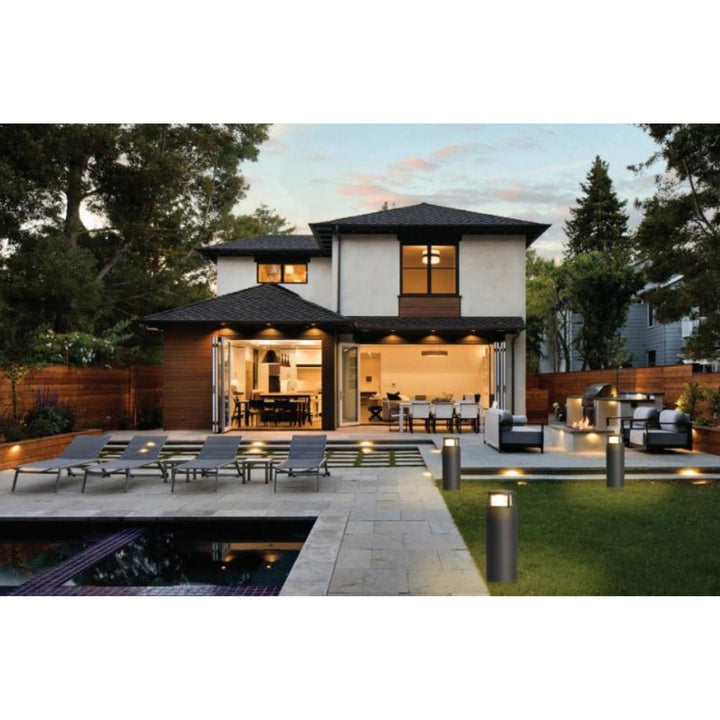 Vibe - VBLBO-302 - 12W LED Bollard - IP65 - - 4000K-Vibe Lighting-Ozlighting.com.au