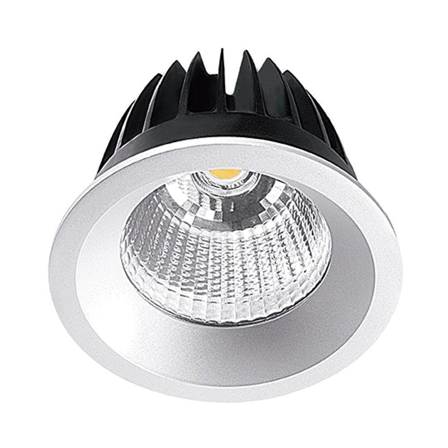 Vibe VBLDL-195 - 37W LED Round Commercial Shop Light Downlight IP54 - 4000K-Vibe Lighting-Ozlighting.com.au