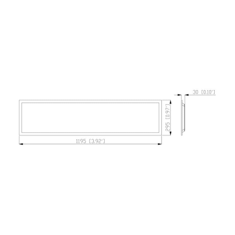Vibe VBLFP-BL LED Panel Light - 36W/60W, Tri-Colour-Vibe Lighting-Ozlighting.com.au