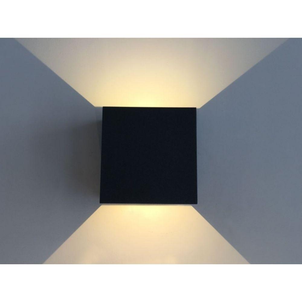 Vibe VBLWL-302 LED Wall Light - 2x3W, IP54, Up/Down, Adjustable-Vibe Lighting-Ozlighting.com.au