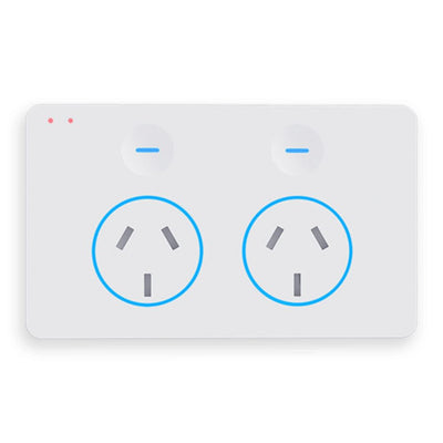 iKEON CLASSIC DUET/+ - Double Powerpoint With/Without Switch Twin Socket GPO-iKEON-Ozlighting.com.au