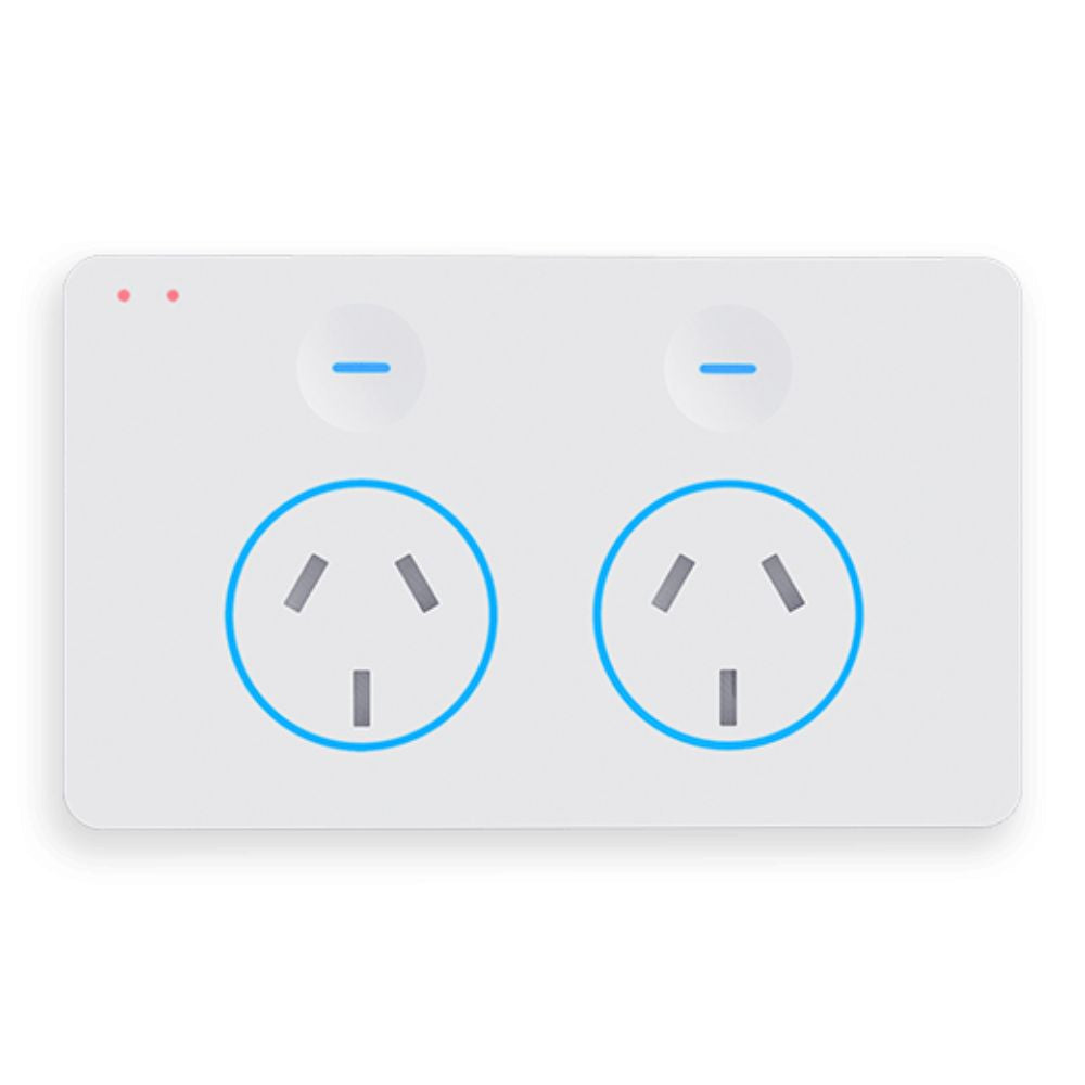 iKEON CLASSIC DUET/+ Powerpoint - Double, with/Without Switch Twin Socket GPO-iKEON-Ozlighting.com.au
