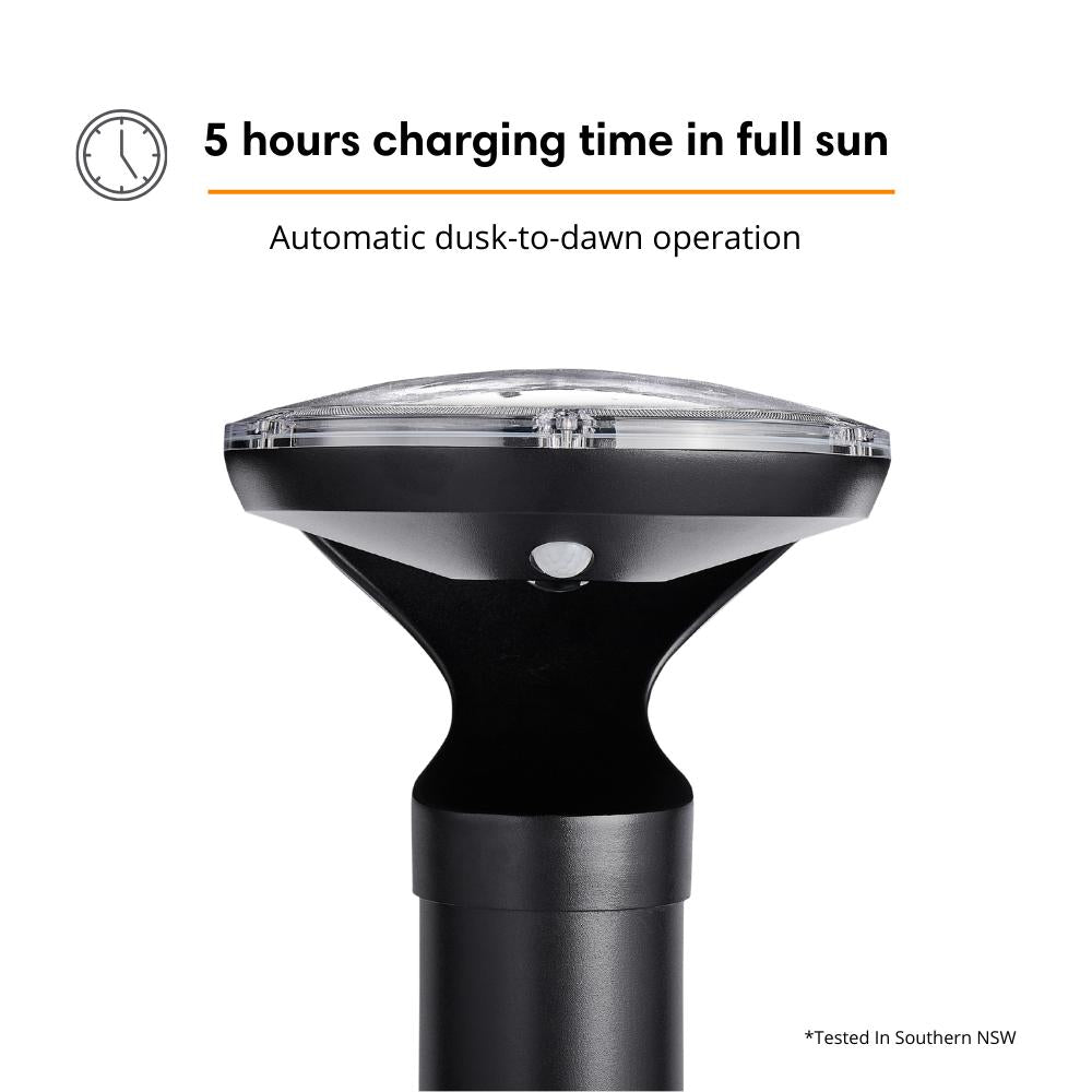 Aluxium NYRA Solar Bollard-Aluxium-Ozlighting.com.au