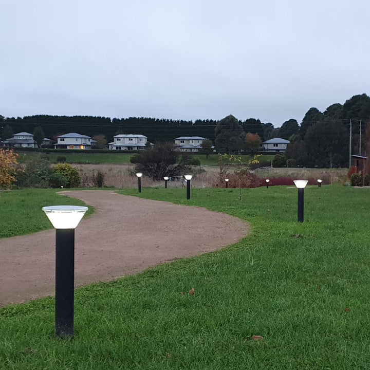 Aluxium STRATA Solar Bollard-Ozlighting-Ozlighting.com.au