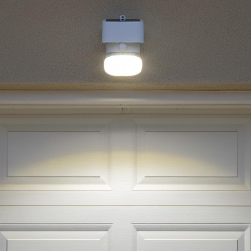 Aluxium SUNSAFE Solar Security Light with Motion Sensor - CCT Adjustable IP44-Aluxium-Ozlighting.com.au