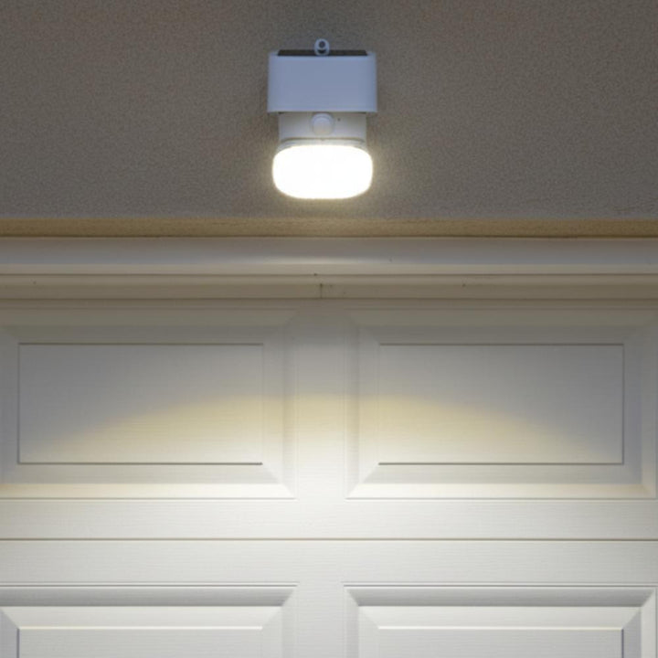 Aluxium SUNSAFE Solar Security Light with Motion Sensor - CCT Adjustable IP44-Aluxium-Ozlighting.com.au