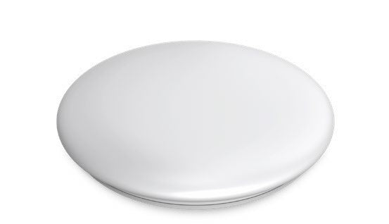 Atom AT3013/SLIM/25/TRI/S Slim Oyster Light 25W 400mm with Sensor-Atom Lighting-Ozlighting.com.au