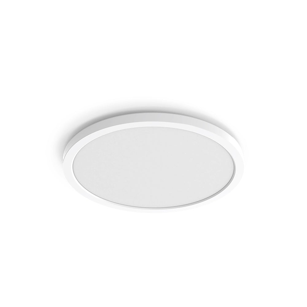 Atom AT3030/18/TRI Flat Oyster Light 18W Tri-Colour 300mm-Atom Lighting-Ozlighting.com.au