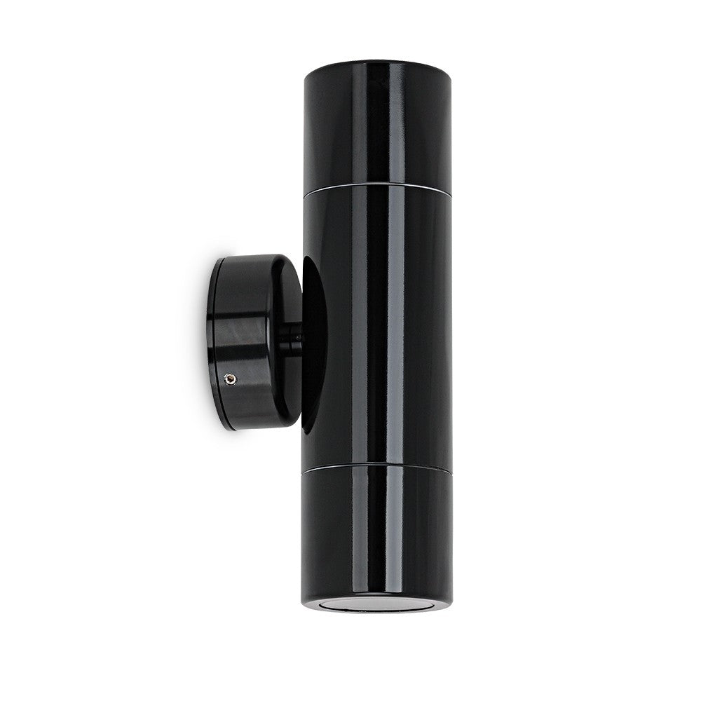Atom AT5004/AND/BLK/LED Series II Up/Down Wall Light 2 x 6W Tri-Colour - Black-Atom Lighting-Ozlighting.com.au