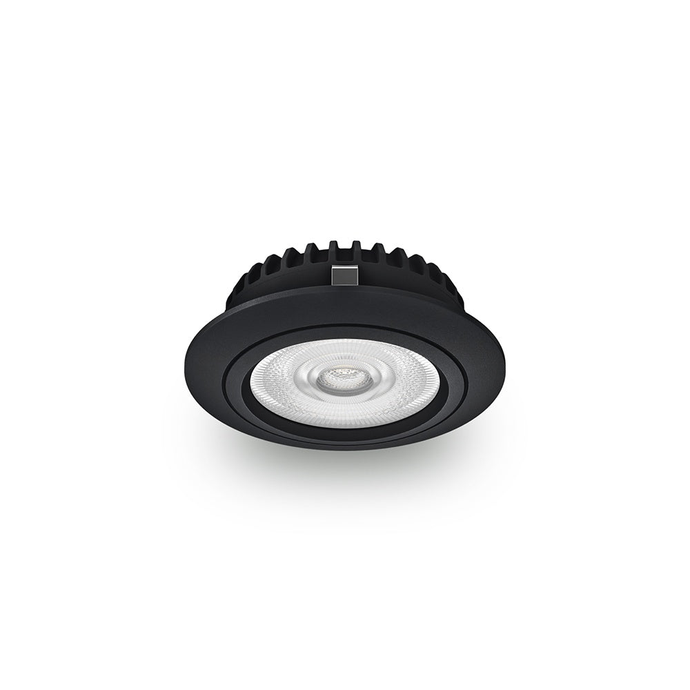 Atom AT9011/24DC/DUAL/BLK Shelf Light 3W Dual-Colour - Black-Atom Lighting-Ozlighting.com.au
