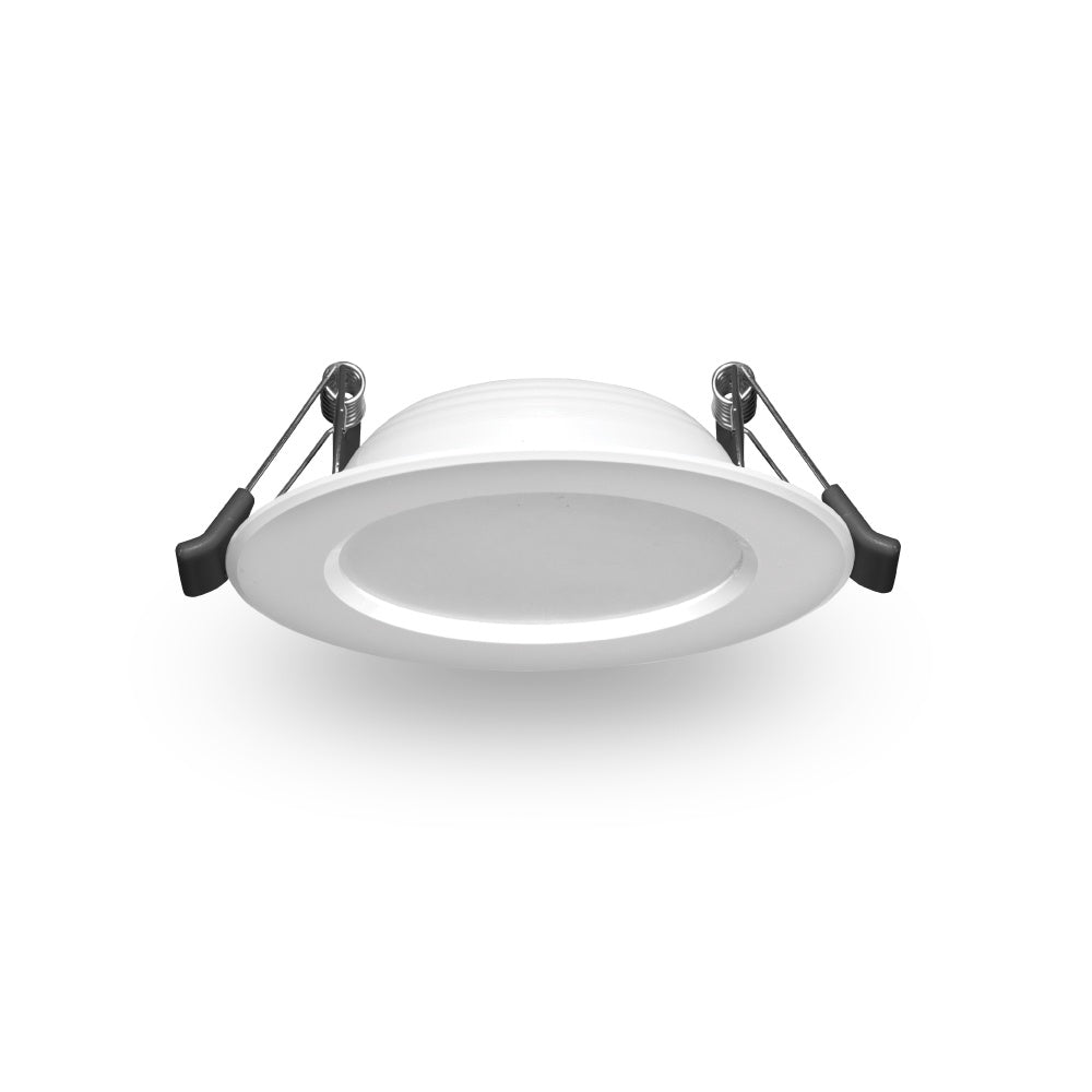 Atom AT9036/WH/TRI Low Profile Downlight 7W Tri-Colour - White-Atom Lighting-Ozlighting.com.au