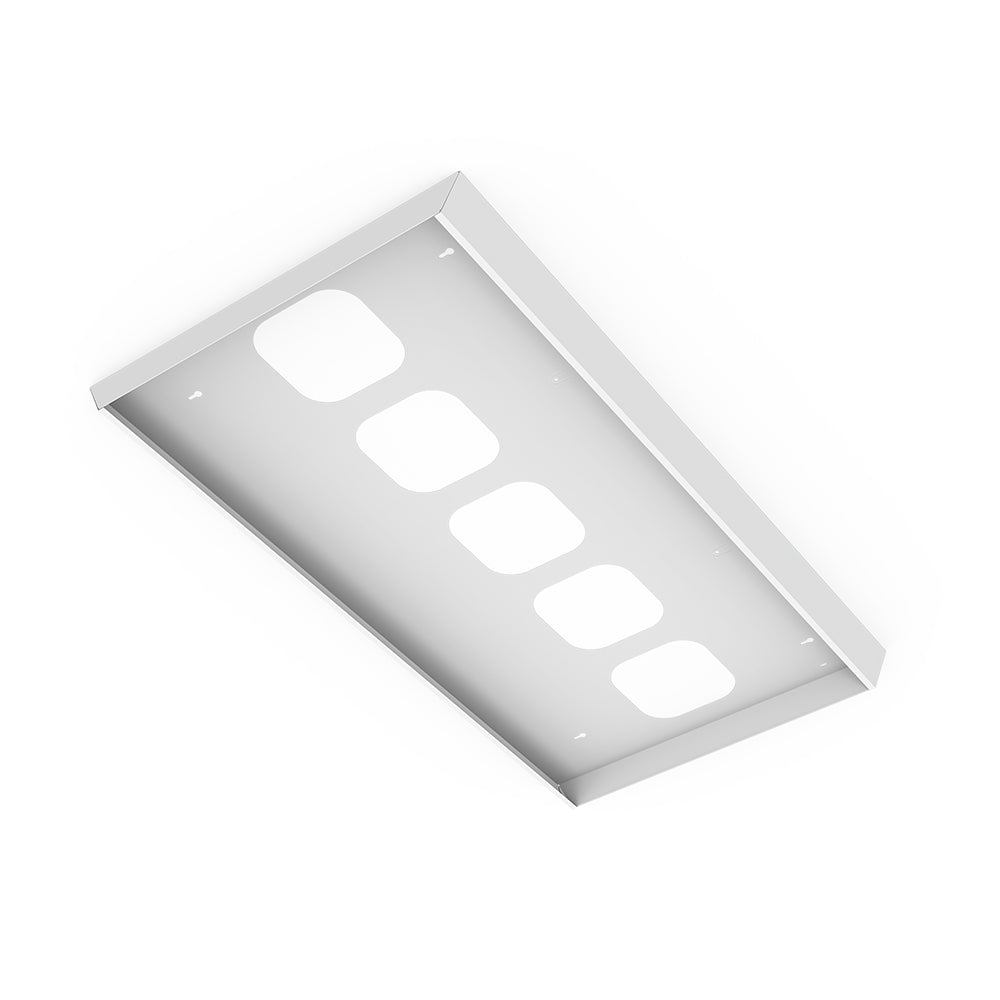 Atom AT9059/612 Surface Mount Panel Frame 600 x 1200mm - White-Atom Lighting-Ozlighting.com.au