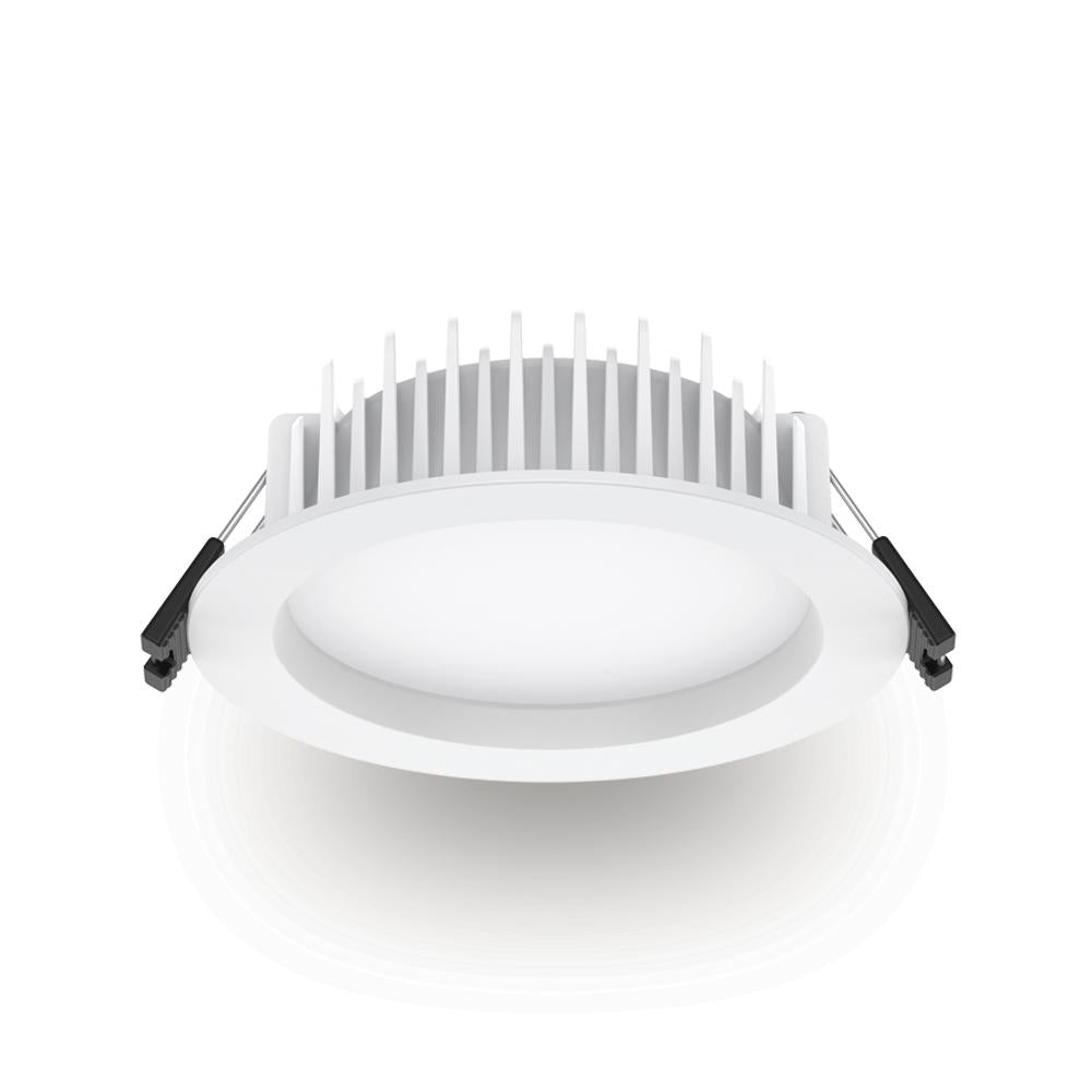 Atom AT9090/WH/TRI Low Profile Downlight 8W Tri-Colour - White-Atom Lighting-Ozlighting.com.au