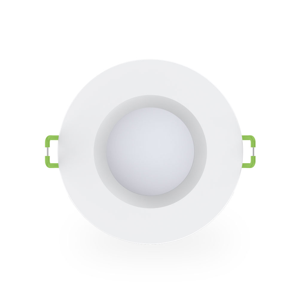 Atom AT9092 Arcus 5W/7W Adjustable LED Downlight Tri-CCT 72-92mm Cutout IP54 White