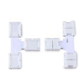 Atom AT9252/T/IP20 LED Strip T-Joiner Connectors IP20 - 10 Pack-Atom Lighting-Ozlighting.com.au