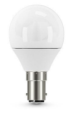 Atom AT9422/SBC/WW - 5W G45 fancy round LED globe B15 3000K dimmable-Atom Lighting-Ozlighting.com.au