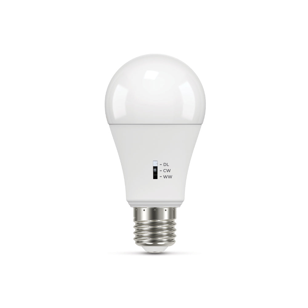 Atom AT9473 - A60 Dimmable Tri-CCT LED Globe B22/E27 IP20 Light-Atom Lighting-Ozlighting.com.au