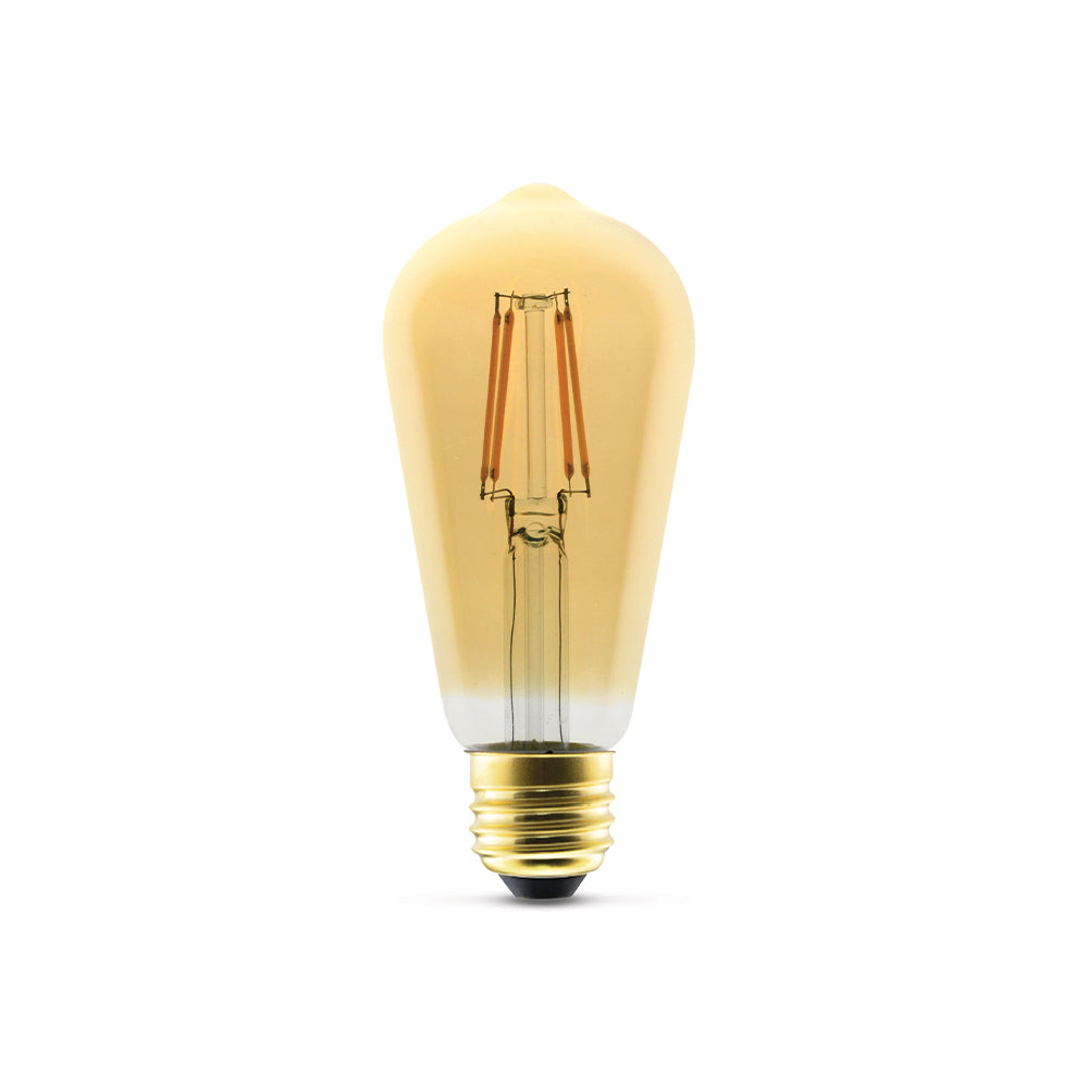 Atom AT9480 - ST64 E27 IP20 Dimmable Filament LED Globe-Atom Lighting-Ozlighting.com.au