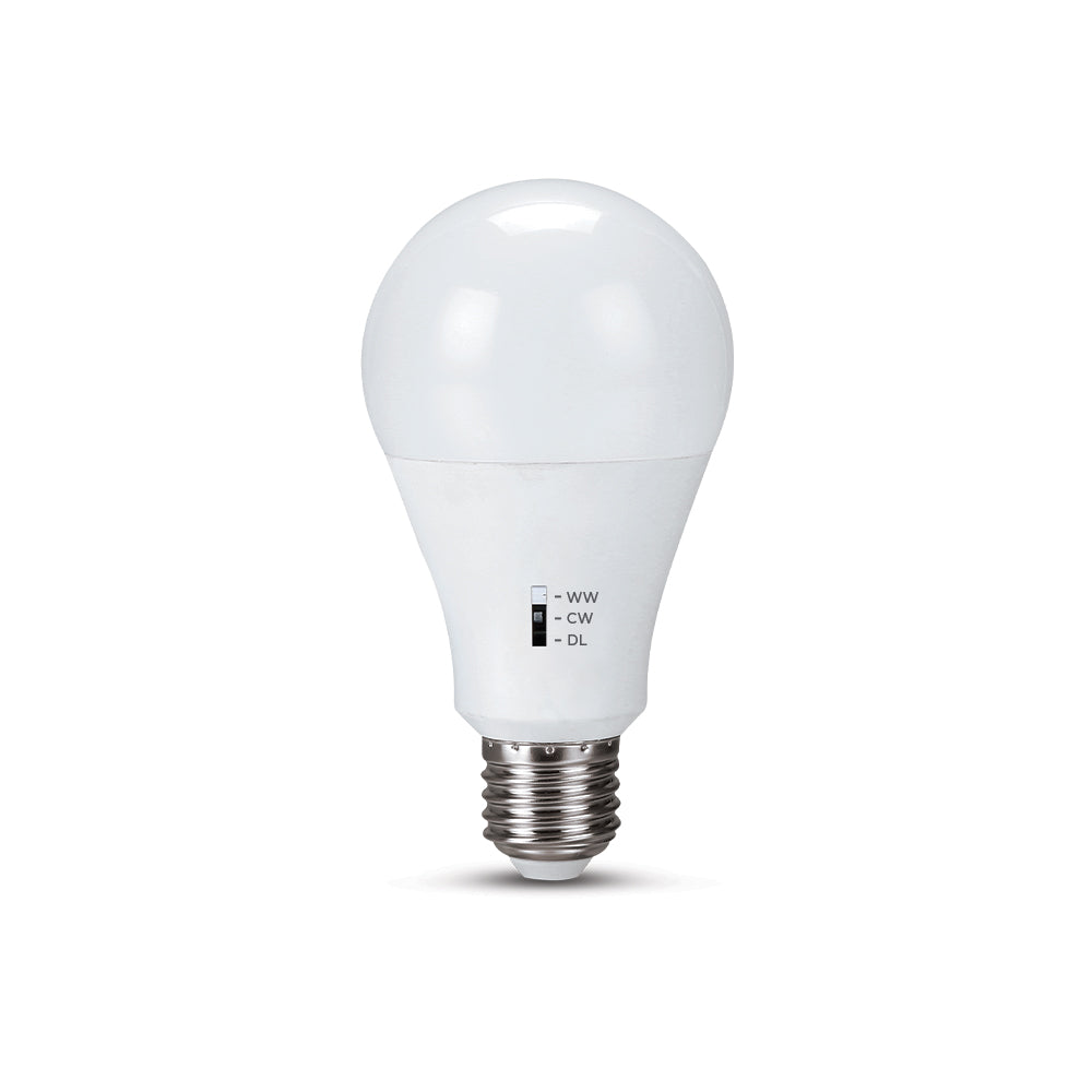 Atom AT9483 - A60 Tri-CCT LED Globe B22/E27 Non-Dimmable-Atom Lighting-Ozlighting.com.au